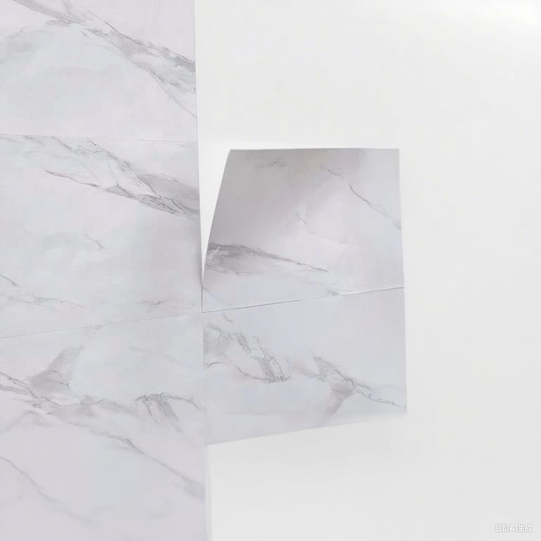 Pack 50 Laminas Autoadhesivas Pared Marmol Pvc Impermeable - Blanco