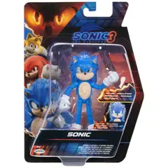 SONIC - 3 Figura De Acción 12 Cm - Con Luces