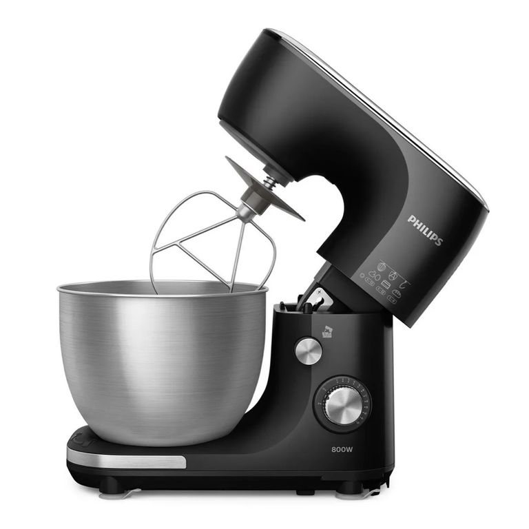 Batidora Planetaria 800w Bowl Acero Inox 5 Lt Hr7922