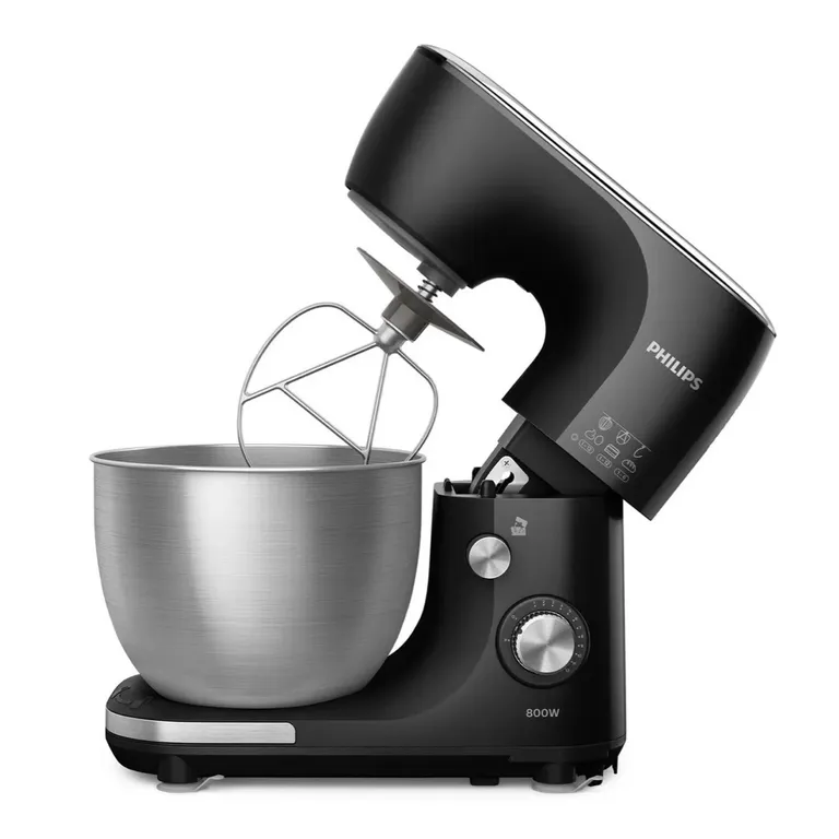 Batidora Planetaria 800w Bowl Acero Inox 5 Lt Hr7922