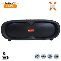 LIDIMI - Parlante Portátil LD-S001 32W con USB Radio FM y BT - Negro