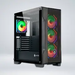 ANTRYX - CASE FX 710U BLACK, INFINITY ARGB FAN X4, USB TIPO-C