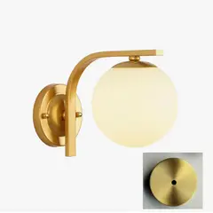 GENERICO - Aplique Lampara de Interior Gold Led