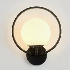 GENERICO - Aplique Lampara de Interior Black Led