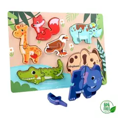 GENERICO - Rompecabeza De Animales Salvajes