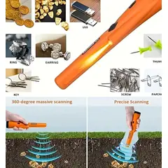 GENERICO - DETECTOR DE METALES PINPOINTER VERDE