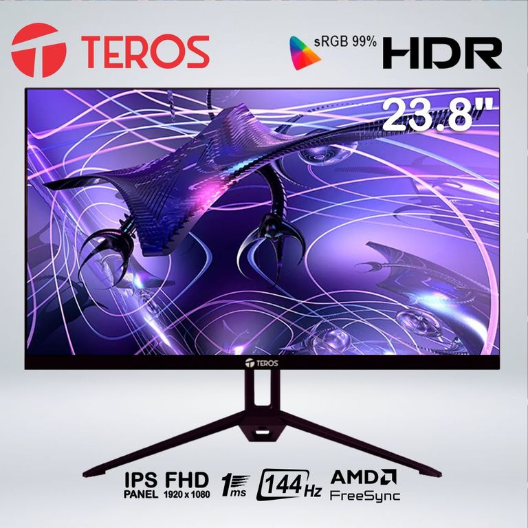 MONITOR TE-2417S FULL HD 23.8 " IPS 144hz 1ms FREESYNC