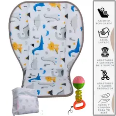 GENERICO - Protector de coche cojín colchoneta para coche de bebe