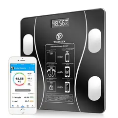 GENERICO - Balanza Digital Bluetooth 180kg Control de Peso Inteligente