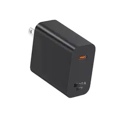 GENERICO - CARGADOR 1HORA GAR164 30W USB TIPO-C NEGRO