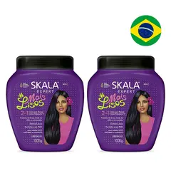 SKALA - Mais Lisos 2en1 Máscara Vegana Crema Para Peinar 1kg Por 2 Un