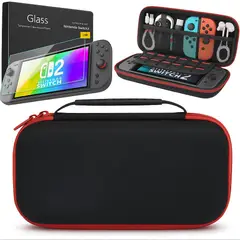 GENERICO - Estuche Protector Funda de Nintendo Switch 2 CASE + MICA DE VIDRIO