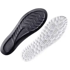 GENERICO - Plantilla Zapatilla Eva 4d Amortiguación BLANCO