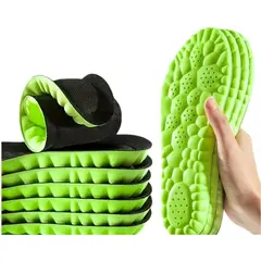 GENERICO - Plantilla Zapatilla Eva 4d Amortiguación VERDE