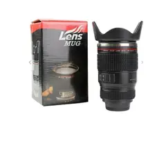 GENERICO - Mug Vaso Taza En Forma Lente De Cámara