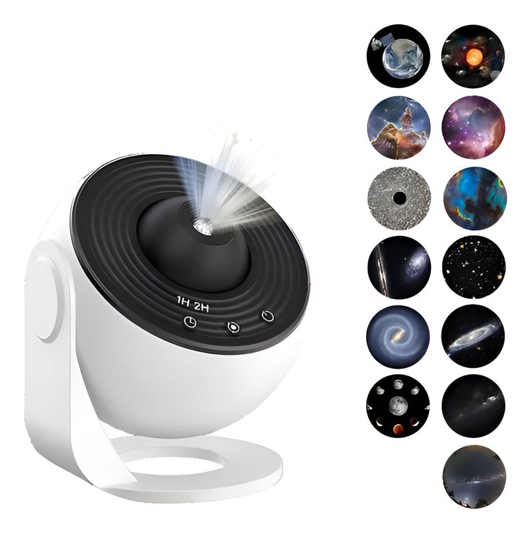 Luz Genérica Galaxy Lamp color blanco 10cm x 10cm x 10cm de diámetro