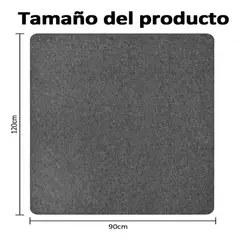 U BUY - Alfombrilla Antideslizante Para Silla De Oficina 120x90cm