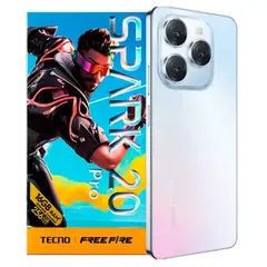 TECNO MOBILE - Smartphone Tecno Spark 20 PRO KJ6 256GB ROM+ 16GB RAM (8GB +8GB RAM EXTENDIDA) FROSTY IVORY