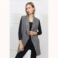 URPI DREAMS - Chaleco de mujer chaleco largo