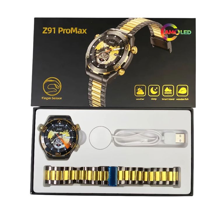 Z91 Pro Max Smartwatch hombre NFC Bluetooth Reloj Inteligente