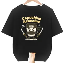 GENERICO - Polo Capuchino Asesino de Tralalero Tralala - Tallas 4 hasta XL