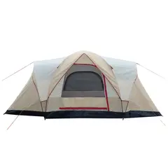 ATLETIS - Carpa 6 Personas Camping Outdoor Beige