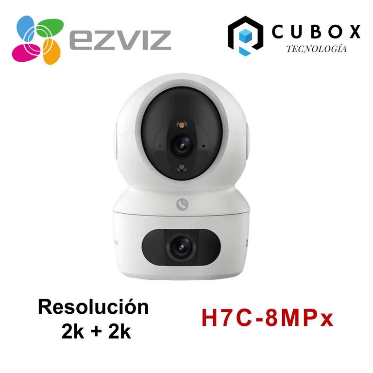 Cámara de seguridad H7c Dual 8MP seguridad integral visión panorámica detección IA