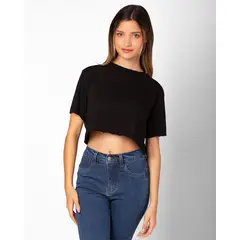 NEBULA - Polo Crop Maya 3.0 - Nébula - Negro