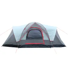 ATLETIS - Carpa 12 Personas Camping Outdoor Gris