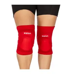 WALON - Rodilleras Voley Cúpula de Gel - Talla L- Rojo