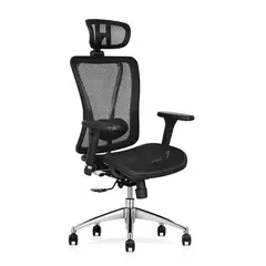 OFIDEAS - Silla Giratoria Ergonómica Presidencial Dream Color Negro