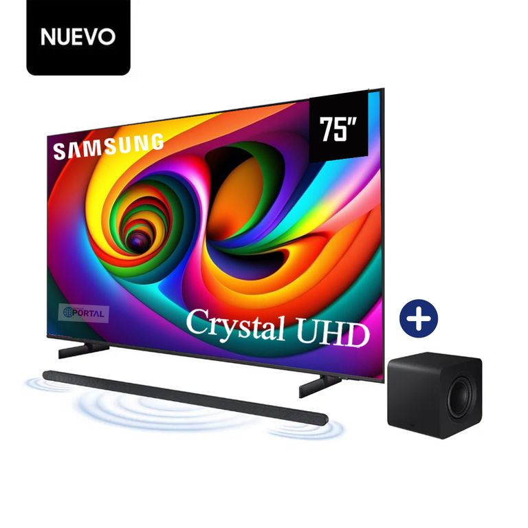 Televisor 75 Qled 4K QN75Q65DAGXPE + Soundbar HW-S800D