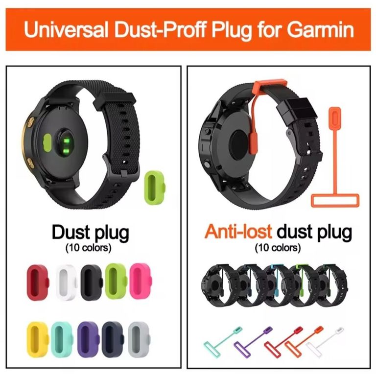 Protector Antipolvo para Puerto de Carga Garmin