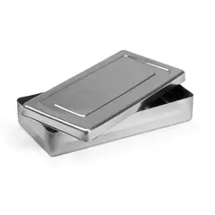 GENERICO - Caja para Instrumental Quirúrgico de Acero Inoxidable Pequeña
