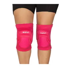 WALON - Rodilleras Voley Cúpula de Gel - Talla S - Fucsia