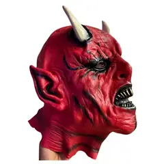 GENERICO - Máscara de Látex Diablo Premium Halloween