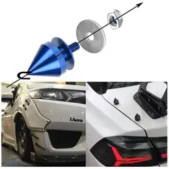 GENERICO - Sujetador De Parachoque Punta Azul 4PCS