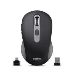 CYBERTEL - Mouse VERTICE CYB M709-3M BT WIFI RECARGABLE