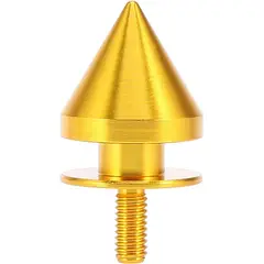 GENERICO - Sujetador De Parachoque Punta Dorado 4PCS