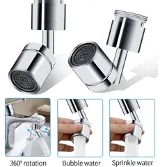 GENERICO - Extensión de grifo Aireador de caño giratorio 720°