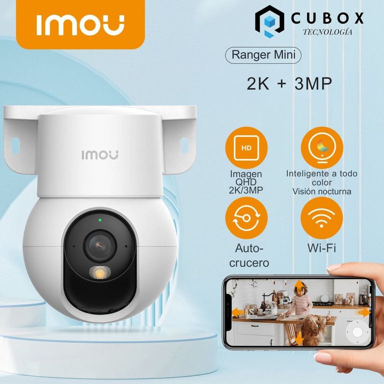 Cámara WiFi Ranger Mini 2K - 3MP Full Color