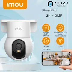 IMOU - Cámara WiFi Ranger Mini 2K - 3MP Full Color