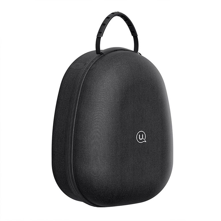 Estuche Audífono Diadema Negro 19cm x 14cm x 9cm
