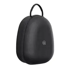 USAMS - Estuche Audífono Diadema Negro 19cm x 14cm x 9cm