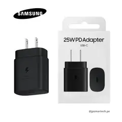 SAMSUNG - Cargador 25W Type C Original - Carga Rápida