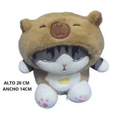 GENERICO - Gatito disfrazado de capybara