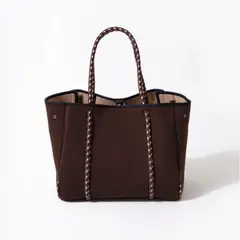 GENERICO - Bolso Tote POPUPS Everyday Con Neceser Interior Color Espresso