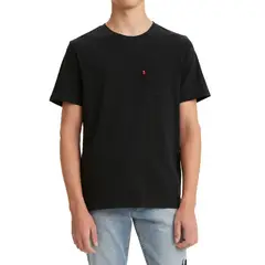 LEVIS - Polo Hombre Classic Pocket Tee Negro