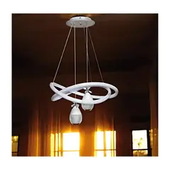 GENERICO - Lampara de Techo Colgante Blanco Chic Minimalista