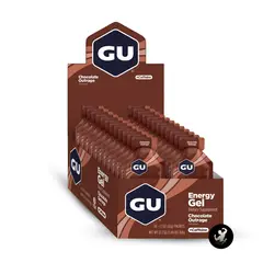 GENERICO - GU Gel Energético con cafeína x 24 unidades - Chocolate Outrage